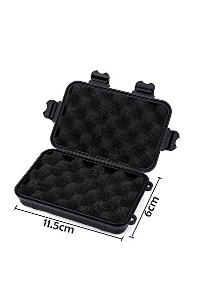 Choice S- black S/M/L Size Outdoor Plastic Waterproof Sealed Survival Box Container Camping Outdoor Travel