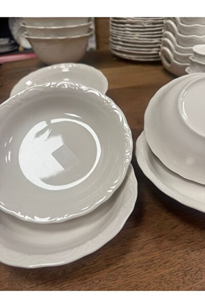 Renaissance 12 Pieces Daisy Shape 17 cm Plate