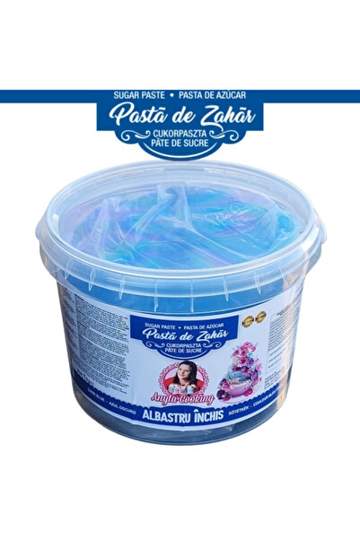 Anyta Cooking Pastă de zahăr - PREMIUM - ALBASTRU ÎNCHIS - 1 kg -