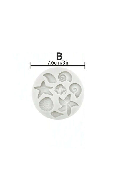 Choice قالب كيك على شكل صدفة من السيليكون، مجموعة قوالب خبز الشوكولاتة والفون...