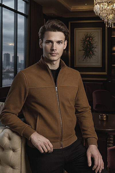 DYNAMO Suede Transitional coat