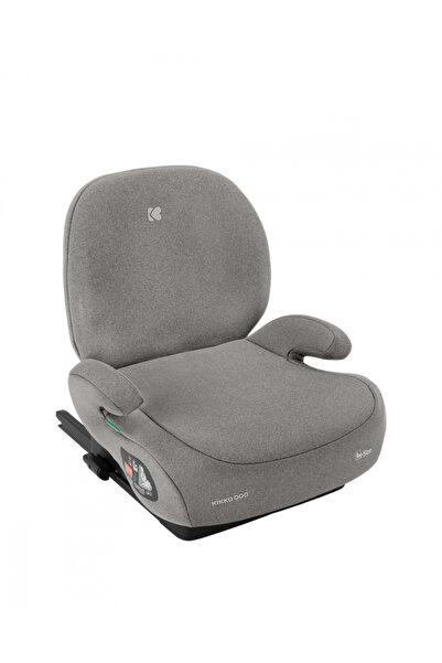 Kikka Boo Car booster with Isofix KikkaBoo i-Boost Light gray approved R129 i-Size 125-150 cm with detachable seat