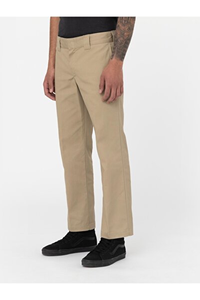 Dickies Beige men's slim straight 873 Work Pant Rec Khaki