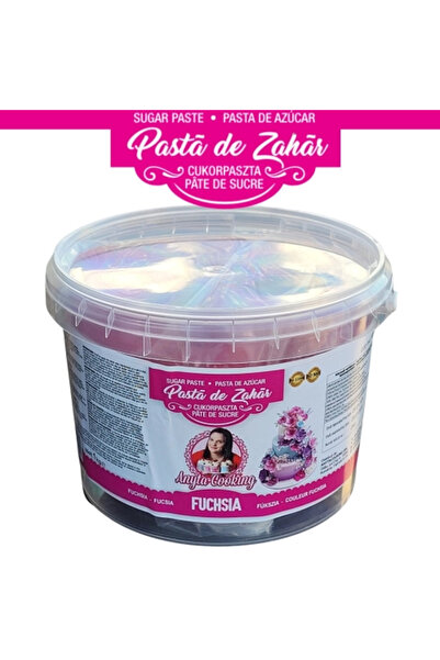 Anyta Cooking Sugar paste PREMIUM - FUCHSIA - 1 kg -