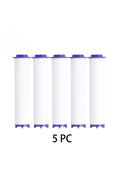 Choice5 5 قطع من الفلاتر، رأس دش بفلتر عالي الضغط، رذاذ قابل للتعديل بثلاثة أ...