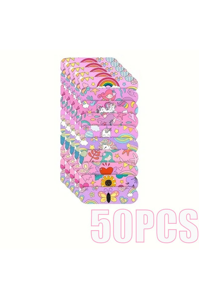 Choice 50pcs 20/50pcs Mermaid Girls Horse Prints Cartoon Band Aid Wound Dressing Patch Plaster Skin Tape Fi