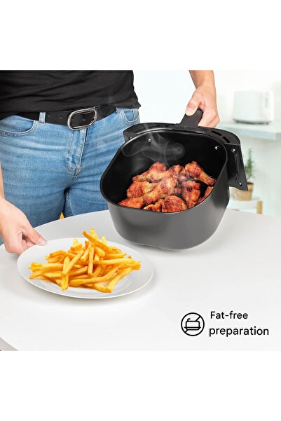 CLATRONIC Air Fryer, Clatronic, 5 liters, black