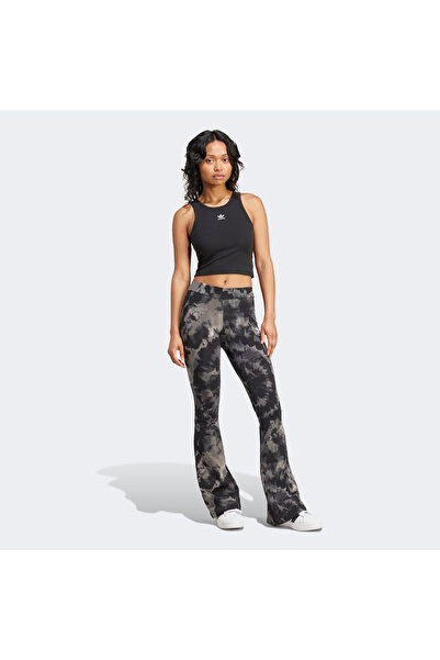 adidas Essentials Ribbed Kadın Siyah Kolsuz T-Shirt