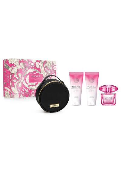 Versace Bright Crystal Absolu EDP Set ( 90 ML Parfüm+100ML Duş Jeli + 100 ML Vücut Kremi+Çanta)