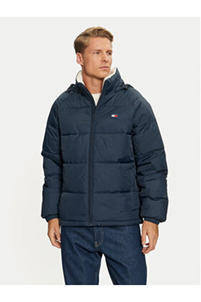 Tommy Jeans Geacă de iarnă pentru bărbați DM0DM20003 Albastră