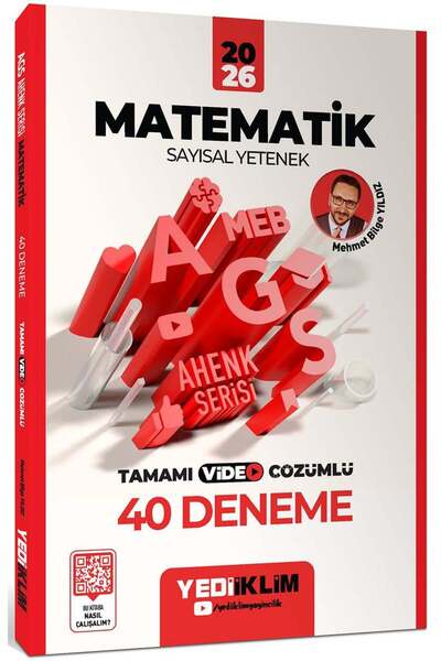Yediiklim Yayınları 2026 MEB AGS Ahenk Serisi Matematik Sayısal Yetenek Tamam...