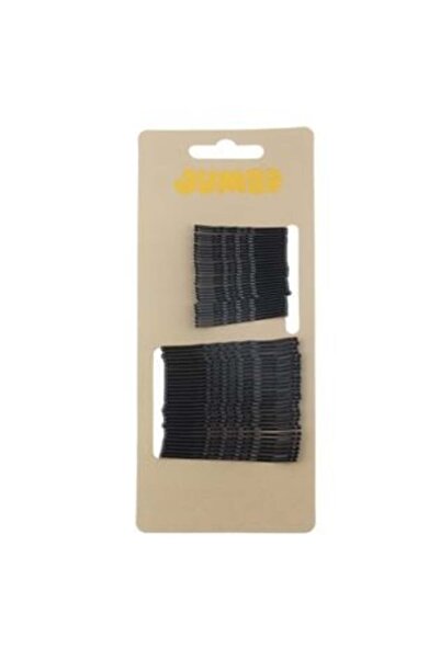 OEMN Agrafe de păr negre 4 cm și 6 cm - 60 buc