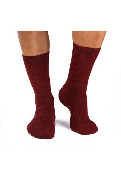 Pirin Hill Thick Wool Socks Cherry