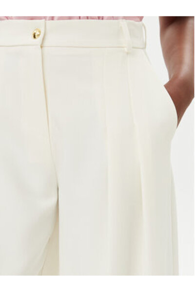 MARYLEY Γυναικείο υφασμάτινο παντελόνι μπεζ MARYLEY-25EB579/43VA 513 ΒΑΝΙΛΙΑ