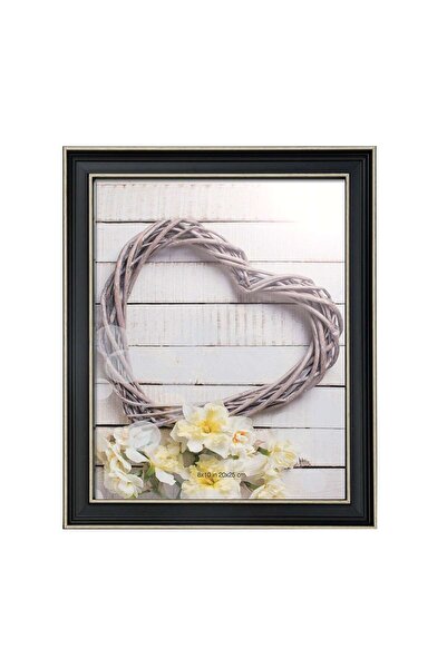 SHOPIENS Rama foto 3392-06 T 810, dreptunghiulară, 25 x 20 cm, neagră, plastic