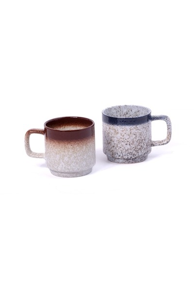 CAVO 2-piece porcelain cup set