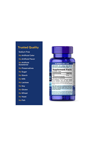 Puritan's Pride 25 mg 250 Tablet