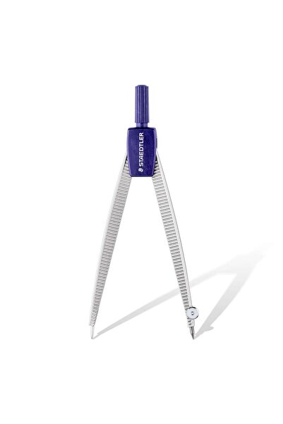 Staedtler Compas școlar de precizie, set de mine, cutie cu riglă, Staedtler, 550-50