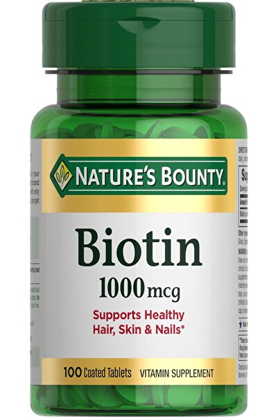 Nature's Bounty Biotin, 1000 Mcg