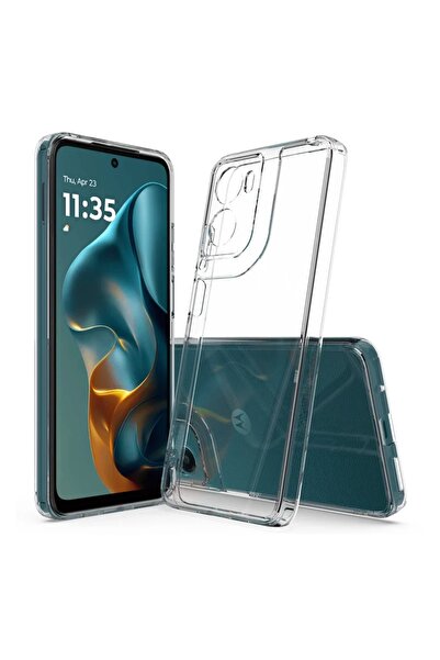 Optim Solution Husa TPU High Clear pentru Motorola Moto E15 4G, Diamond Desig...