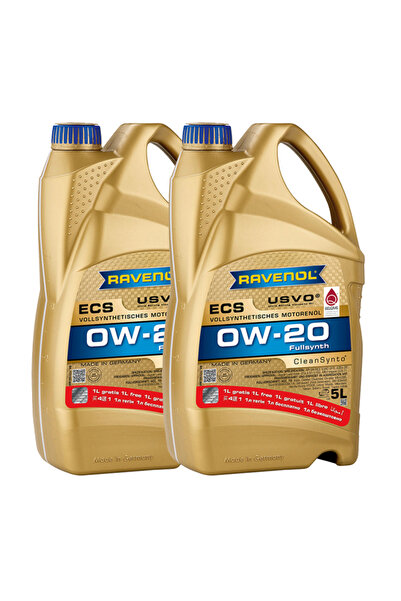 RAVENOL Pachet 10 litri Ulei ECS USVO 0W20 (8+2 gratis)