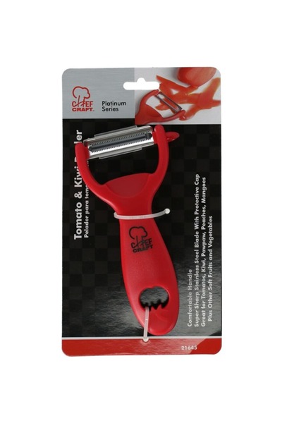 Chef Craft Peeled red tomatoes and kiwi