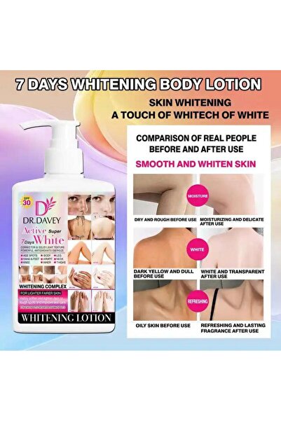Dr. Davey لوشن تبييض فعال لمدة 7 أيام - 300 مل