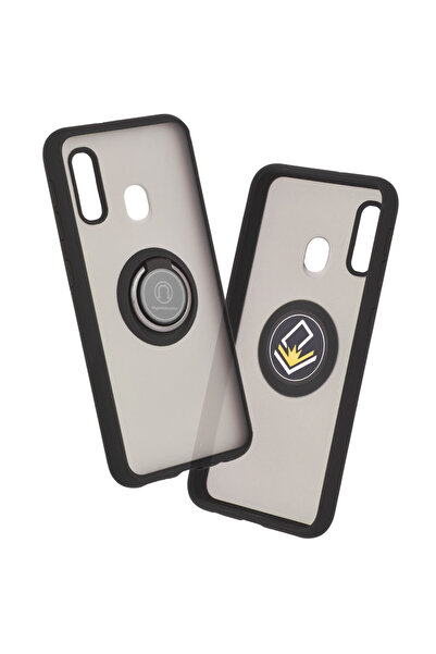 Optim Solution Θήκη TPU για Samsung Galaxy A20e, με δαχτυλίδι Glinth, εξαιρετ...