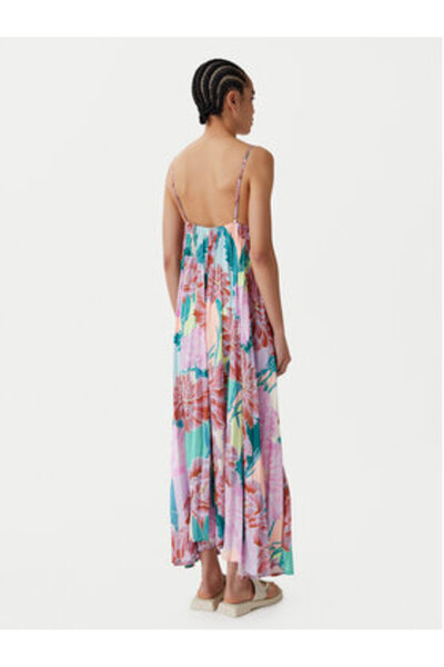 MAAJİ Γυναικείο Καλοκαιρινό Φόρεμα PT2575CLD001 Πολύχρωμο