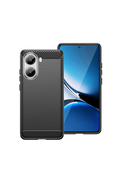 Optim Solution Husa Carbon Resistance pentru Xiaomi Poco X7 Pro, Anti-Soc, Negru