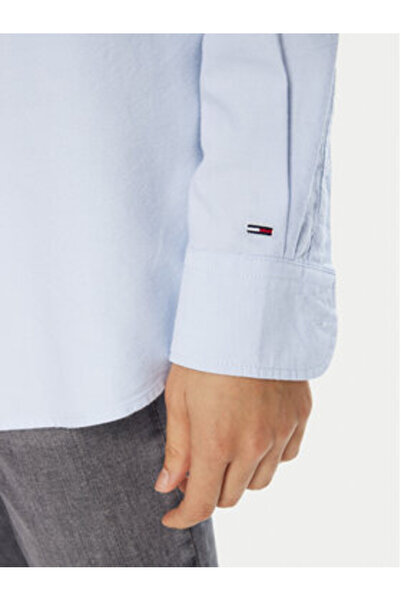 Tommy Jeans Cămașă de damă DW0DW19358 Albastră