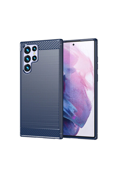 Optim Solution Husa Carbon Resistance pentru Samsung Galaxy S22 Ultra 5G, Ant...