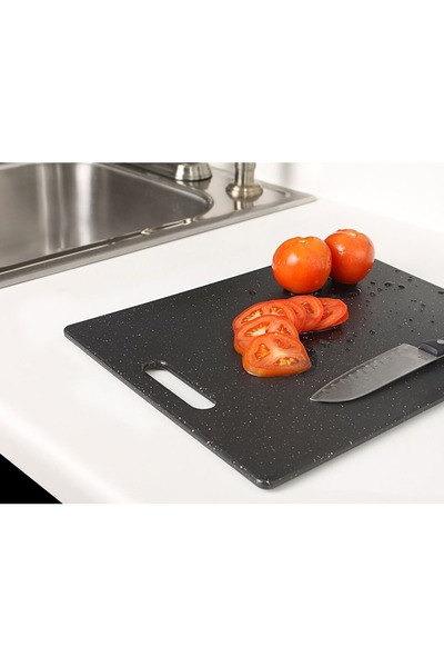 Dexas Cutting board with black handle