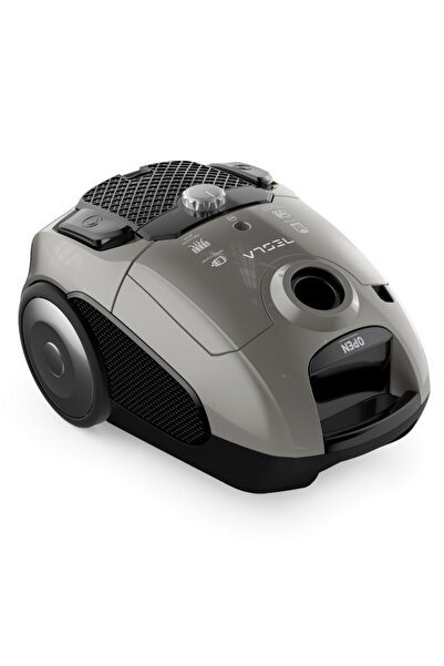 TESLA Vacuum cleaner with bag BG300G, 800W, 3.5 liters, HEPA washable filter, 76 dB, Gray