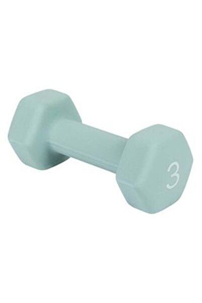 Jumbo Training Weight Neoprene Hexagonal Green Mint 3 kg