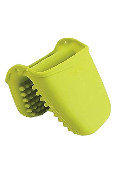 Dexas قفاز المطبخ ميكروميت من السيليكون باللون الأخضر 6.98 × 5.71 سم