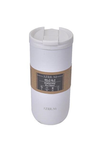 Atrium كوب سفر ساخن/بارد 500.00 مل (17.60 أونصة) أبيض