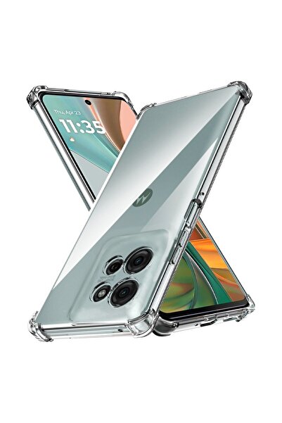 Optim Solution Husa Top-Grade AntiShock pentru Motorola Moto G75, Transparent