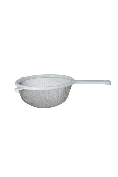 Chef Craft 8" White Mesh Strainer