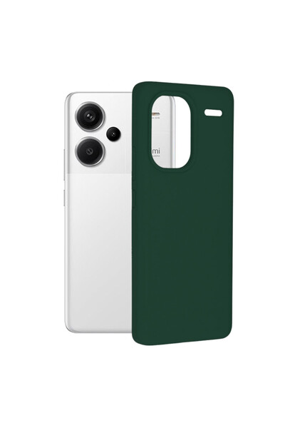 Optim Solution Husa de silicon TPU cu Microfibra pentru Xiaomi Redmi Note 13 ...