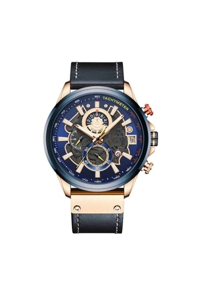 DacEnergy Men's watch, alloy case, luminous display, minute/second chronograp...