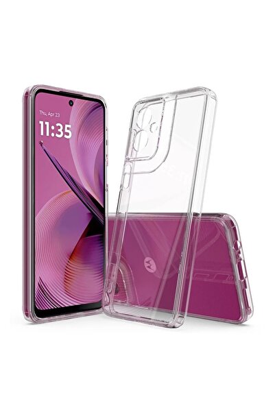 Optim Solution Husa TPU High Clear pentru Motorola Moto G55, Diamond Design, ...