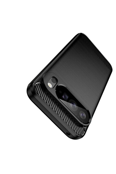 Optim Solution Husa Carbon pentru Google Pixel 10 Pro / Pixel 10, Anti-Soc, L...