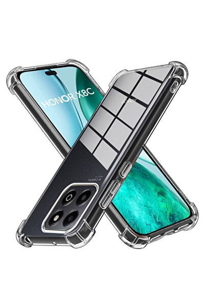 Optim Solution Θήκη κορυφαίας ποιότητας Anti Shock για Honor X8c, διαφανής