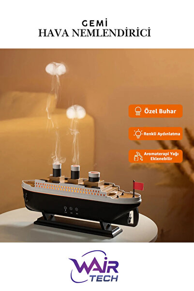 Wair Teknoloji Buharlı Gemi Nemlendirici Hava Nemlendirici Buhar Makinesi Aro...