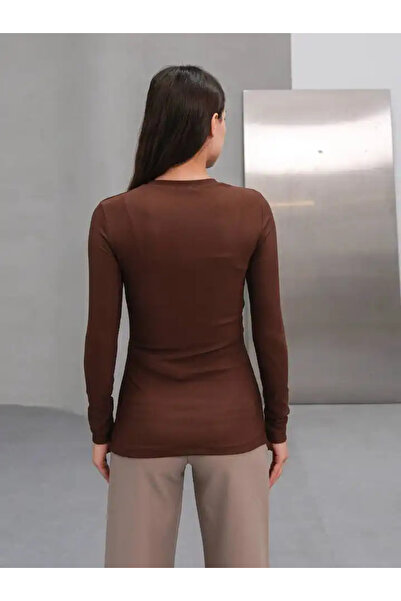 cemo Gold Düğmeli Yırtmaçlı Bluz Pembe