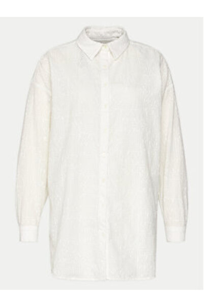 MAAJİ Γυναικείο Πουκάμισο PT2075CLS004 Λευκό