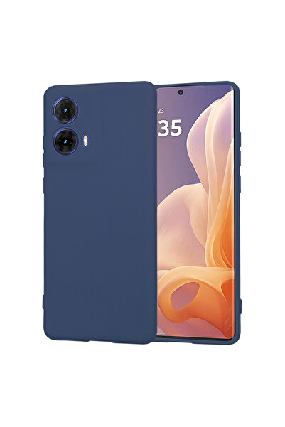 Optim Solution Husa Silicon Microfibra pentru Motorola Moto G85, PerfectFit, ...