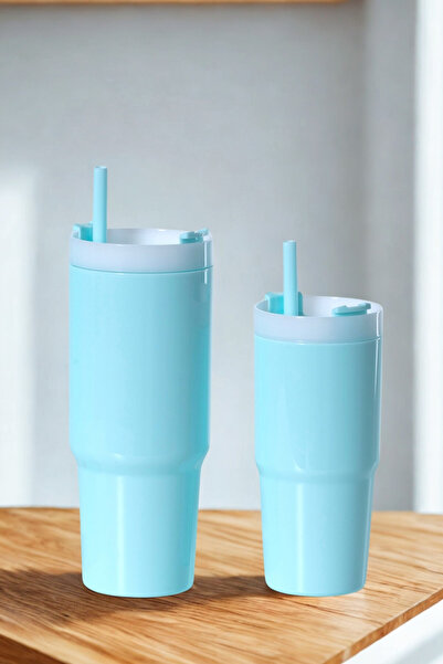 Nandy Home Set of 2 Colorful Water Bottles, 500ml. And 800 Ml.