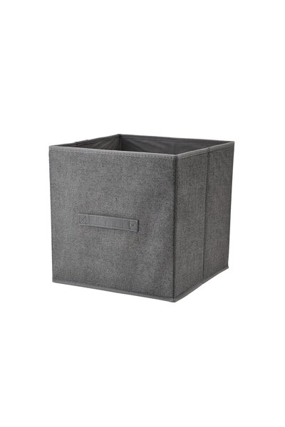 SHOPIENS Foldable Storage Box 4008172, Grey, 31 x 31 x 31 cm